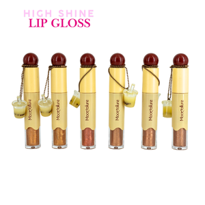 Gloss à lèvres scintillant à base de tapioca, huile à lèvres brillante, marque privée, couleur personnalisée, cosmétique - Product Image 5