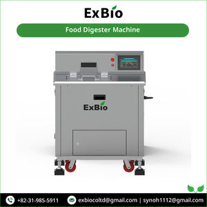 Machine de compostage de recyclage d'élimination des aliments de capacité de 50kg/jour d'Exbio électrique de qualité assurée pour les acheteurs mondiaux - Product Image 4