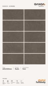 NaturaBlend Mosaic 48mm Hexagone Carreaux de mosaïque en céramique vitrifiée pour salle de bain salon extérieur WallTiles Intérieur - Product Image 3