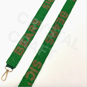 BEARS Sic Design personalizado oro blanco semilla cuentas bolsa correas cuentas monedero correa para bolsos de moda Accesorios - Product Image 1