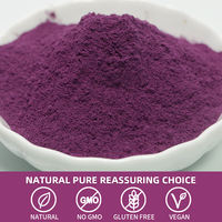 Poudre d'Ube de Qualité Alimentaire, Colorant Naturel, Matcha Violet, 100% Naturelle, Biologique, Poudre de Patate Douce Violette Déshydratée