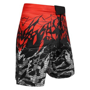 Shorts de MMA al por Mayor con Cierre de Velcro para Hombre, de Competición, Tela de Poliéster, Boxeo, Artes Marciales, Elásticos, Ligeros - Product Image 3