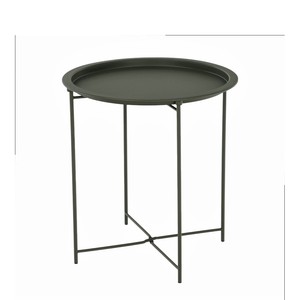 Premium Quality Uniquely Designed Marble Top Coffee <b>Table</b> with Metal Base Factory Direct Sell for Restaurant Use - Product Image 3
