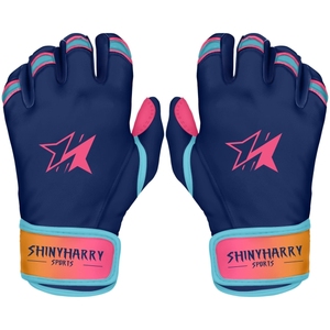 Gants de frappe de baseball professionnels de haute qualité en cuir Logo personnalisé Durable Respirant Adulte Utilisation Confortable - Product Image 1