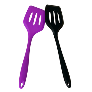 Turner ranurado de silicona resistente al calor con núcleo de nailon antiadherente para cocinar utensilios de cocina - Product Image 6