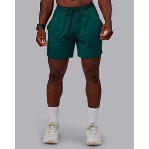 Restore CloudFLX High-<b>Waist</b> Cotton Bermuda <b>Shorts</b> with <b>Elastic</b> <b>Waist</b> - Product Image 1