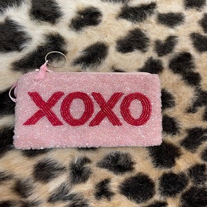 XoXo Mini Seed Glass <b>Beaded</b> Handmade Personalized Sports Theme Rectangular Shape Cotton Foundation Fashion Party Use Purse - Product Image 1