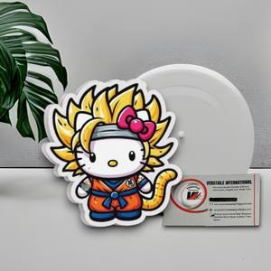 แผ่นแม่เหล็กอะคริลิคติดขนตาปลอมลายดอกไม้ หัวใจ ผีเสื้อ ยี่ห้อส่วนตัว รุ่น Hello Kitty ใช้ซ้ำได้ เป็นมิตรกับสิ่งแวดล้อม อุปกรณ์เสริมความงามสำหรับต่อขนตา - Product Image 3