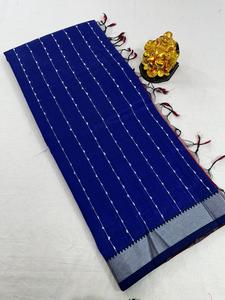 ผ้าส่าหรีทางการผ้าวิสคอสทอมือสีสันสดใสสำหรับนักออกแบบเสื้อผ้าและร้านค้าชุดงานปาร์ตี้ทุกฤดูกาล - Product Image 2