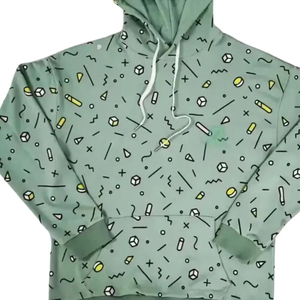 Sweats à capuche unisexes sublimés en gros, 100% coton, qualité supérieure, impression, style hivernal, OEM en vrac - Product Image 5