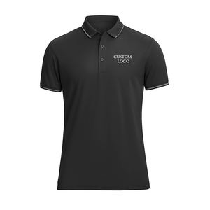Camiseta Polo de algodón transpirable suave para hombre, manga corta, ajuste clásico, estilo de Golf liso, Polo estampado personalizado - Product Image 1