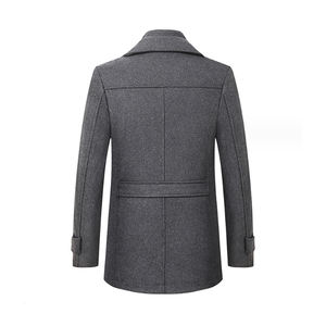 เสื้อโค้ทผู้ชาย เสื้อโค้ทยาว เสื้อโค้ทกันหนาว คุณภาพพรีเมียม - Product Image 6