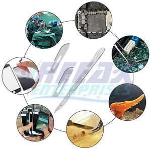 REEAX ENTERPRISES, cuchillos quirúrgicos de acero inoxidable hechos a mano, hoja, servicio OEM, suministro al por mayor, buena base, instrumentos quirúrgicos - Product Image 3