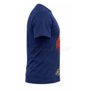 Camisetas de trekking al por mayor con tela de secado rápido y tacto ligero para viajes al aire libre, buena calidad para hombres - Product Image 3