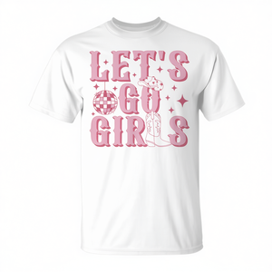 Camiseta para despedida de soltera con estampado de sombrero y botas de vaquera del oeste para chicas - Product Image 2