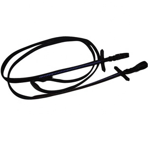 Bride de Weymouth à double rênes en cuir Cheval Produits - Product Image 5