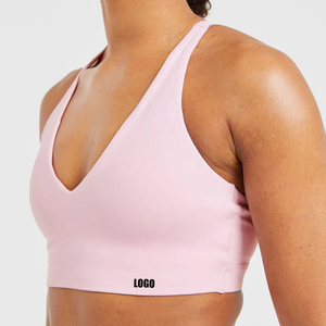 Sujetador deportivo para mujer con copas extraíbles de alta calidad de fabricantes OEM - Product Image 1