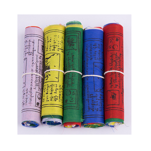 Best Selling Tibetan Prayer <b>Flags</b> High Quality Cotton Buddhist <b>Flag</b> Available At Wholesale Price - Product Image 1