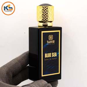 Custom Durable Metallic <b>3D</b> Text Embossed Waterproof UV Matte <b>Stickers</b> Strong Stickiness for Perfume Packaging | Luxury Gold Foil - Product Image 4