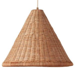 New Product Wicker <b>Large</b> Rattan <b>Candlestick</b> Holder Home Decoration Christmas VN HNH Craft Model HNH2351 - Product Image 1