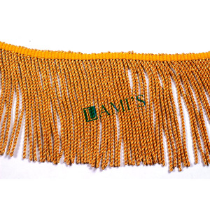 Vente de haute qualité 2023 OEM Bullion Fringe Frange personnalisée En gros Argent Métallique Frange - Product Image 6