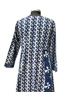 Elegante Vestido Índigo, Tela de Primera Calidad, Corte Moderno, Estilo Versátil para Oficina, Salidas, Eventos y Fiestas - Product Image 6