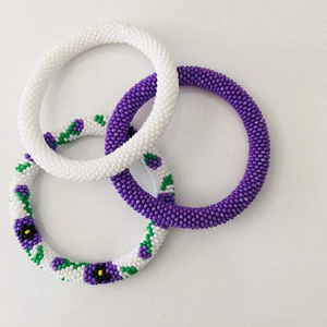 Elegante pulsera bordada con cuentas de declaración con la mejor elección de joyas de lujo y hermosos detalles elegantes de la India - Product Image 4