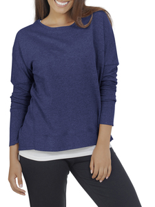 เสื้อกันหนาวสตรีคอกลมมีฮู้ดผ้าฟลีซผสมผ้าฝ้ายรีไซเคิลอัจฉริยะเป็นมิตรกับสิ่งแวดล้อม - Product Image 6