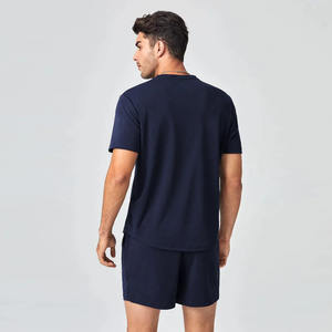 Summer New Fashion 100% Cotton Casual <b>Mens</b> <b>Shorts</b> & <b>T</b> <b>Shirt</b> Set High Quality Breathable Street Wear <b>Shorts</b> Set <b>Men</b> - Product Image 2