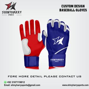 Vente en gros de gants de frappeur de baseball professionnels en cuir avec logo personnalisé soutien-poignet court et long ambidextre durable respirant - Product Image 4