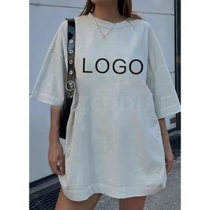 เสื้อยืดผู้หญิงไซส์ใหญ่คุณภาพสูงสำหรับฤดูร้อน ผลิตในปากีสถาน เนื้อผ้าเบา ระบายอากาศได้ดี แห้งเร็ว ทำจากผ้าฝ้าย/ใยไผ่ - Product Image 1