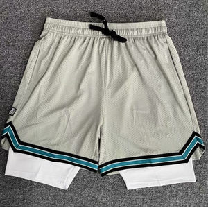 กางเกงขาสั้นคาร์โก้ของผู้ชายกางเกงขาสั้นแฟชั่นคุณภาพสูงพิมพ์ลายสกรีนผ้าไหมสวมใส่สบาย - Product Image 6