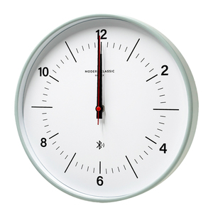 Tùy Chỉnh Hiện Đại Vòng Im Lặng Tùy Chỉnh Đồng Hồ Treo Tường Mới Món Quà Màu Xanh Nhựa Mới Vòng Im Lặng Bluetooth Đồng Hồ Cho Phòng Khách - Product Image 3