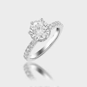 Haute qualité 925 argent Sterling Moissanite diamant éternité fiançailles mariage plaqué or bague pour femme accessoire cadeau pour elle - Product Image 1