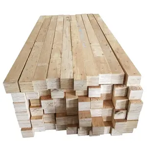 좋은 품질 소나무 목재 4x2 소나무 LVL 목재 건설