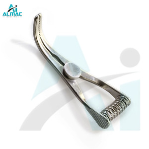 ALMAC Ligero Glover Atrauma Bulldog Abrazaderas Ideal para procedimientos microvasculares que requieren presión suave y suave - Product Image 1