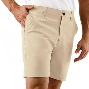 กางเกงขาสั้นเล่นกอล์ฟสำหรับผู้ชายกางเกงขาสั้นระบายอากาศสีพื้นแฟชั่นลำลองสวมใส่ทุกวันแห้งเร็วสำหรับฤดูร้อน - Product Image 1