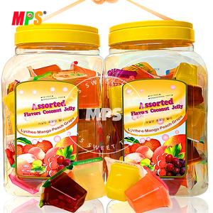 Fábrica China OEM Hot Snack Sweet Fruit Shaped Jelly 35g Halal Jelly <span class=keywords><strong>Pudding</strong></span> - Product Image 4