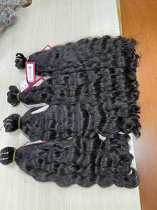 Paquetes de trama de cabello Remy brasileño virgen 100%, cutículas alineadas, sin enredos ni desprendimiento de ondas sueltas naturales - Product Image 4