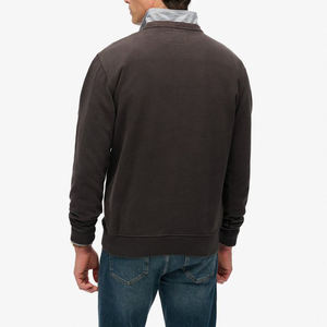 Sudadera de cuello redondo bordada de alta calidad para hombre, Sudadera de cuello redondo en blanco Vintage de algodón con logotipo personalizado 100% - Product Image 1