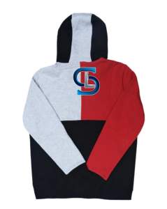 Sweat-shirt à capuche surdimensionné pour hommes 100% coton imprimé de nombreuses couleurs avec logo sur le devant pour l'hiver - Product Image 5