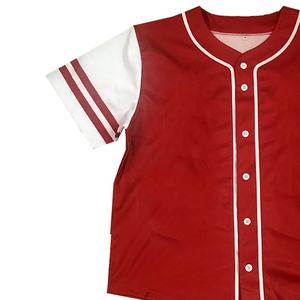 Jerseys de béisbol unisex de cuello redondo de malla de nuevo estilo de alta calidad hechos a medida universitarios con logotipo personalizado - Product Image 3