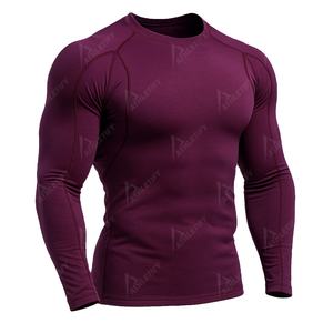 Mens Rash guard Custom Logo Compression Shirt <b>Swim</b> Sportswear Quick Dry Athletic Top Comfortable Stylish Long Sleeve <b>Clothing</b>. - Product Image 4