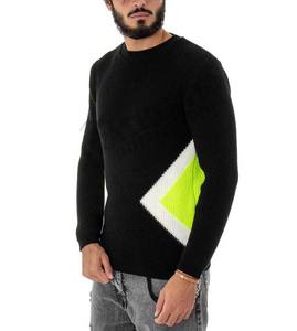 OEM/ODM Cotton Wool Blank Crewneck Plain Original Material Sweater Men's Clothing Printed Embroidery Breathable Winter Wear 2023 - Product Image 4