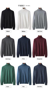 Suéteres para Hombre Más Vendidos para Invierno, Nuevo Diseño, 100% Algodón, Transpirable y Cómodo - Product Image 6