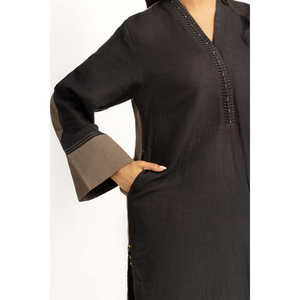 Conjunto Coordinado de Lino Teñido de Doble Capa Dobby, Conjunto Casual de 2 Piezas con Pantalones Cortos por Encima de la Rodilla, Tallas XS y XXS-IPST-55128 - Product Image 1