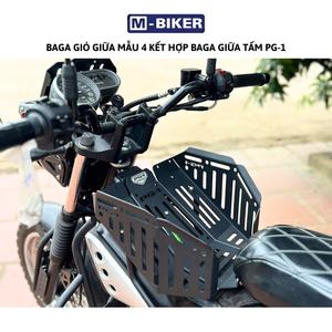 Panier central en acier inoxydable PG1 authentique, compatible Yamaha, accessoire de moto à installer/à améliorer, de MBIKER - Product Image 2