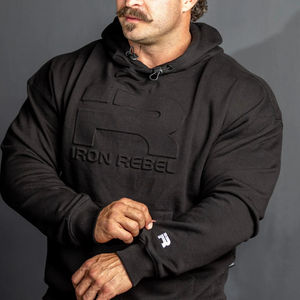 Vente en gros Fabricant OEM 100% coton Sweat-shirt streetwear personnalisé pour hommes Sweat-shirt unisexe lourd avec impression de lettres en relief 3D Sweat à capuche - Product Image 5