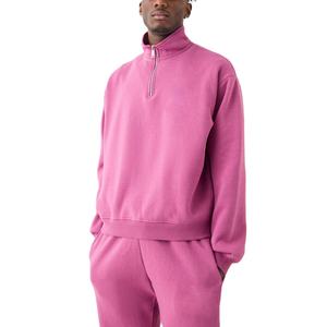 Logo personnalisé, ensemble de survêtements en polaire délavés à l'acide, pantalon de survêtement évasé vintage, sweat à capuche zippé, survêtements baggy pour hommes, 2026 - Product Image 2