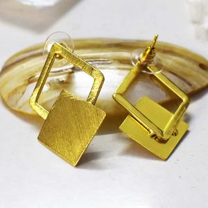 2025 New Arrival Premium Quality Stylish Textured <b>Big</b> African extra Large Brass Earrings at Wholesale Rate - Product Image 3